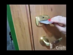 Входная гостиничная дверь D.Craft EI30/42dB с карточным замком